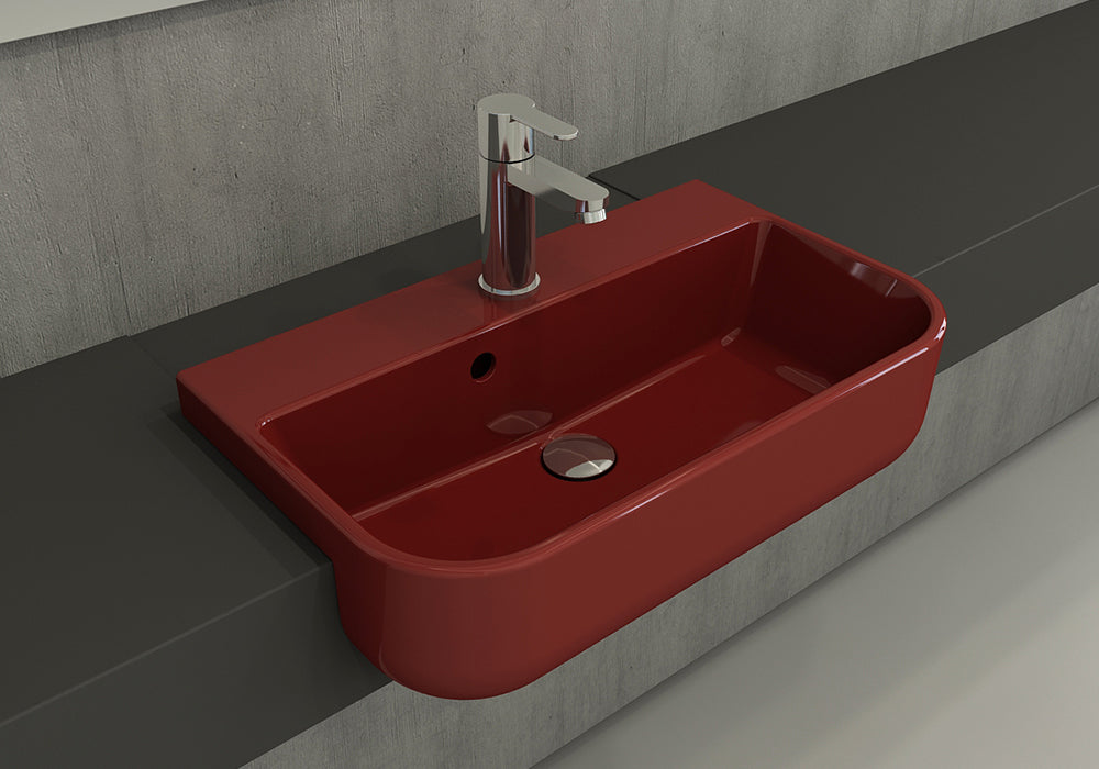Milano Halbeinbau-Waschbecken 50 cm – Ansicht 9