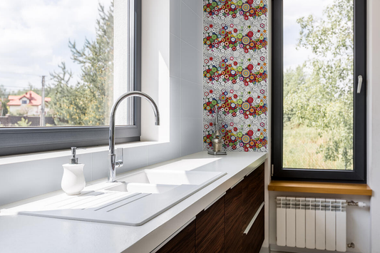 Ceramica Estilker – Jungle Multicolor 30x60 cm | Relief-Wandfliese Blattmuster