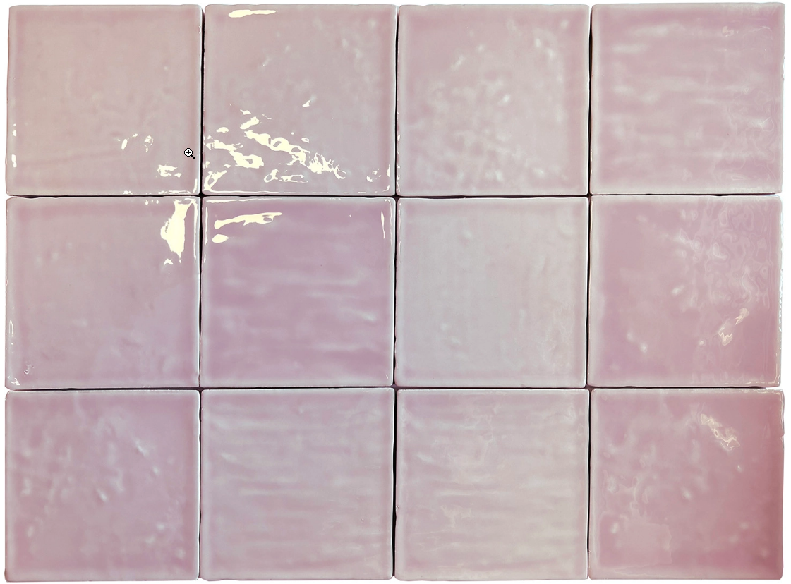 Ceramica Estilker – Rainbow Rose Mix 11,5x11,5 | Wandfliese Rosa Zellige-Look