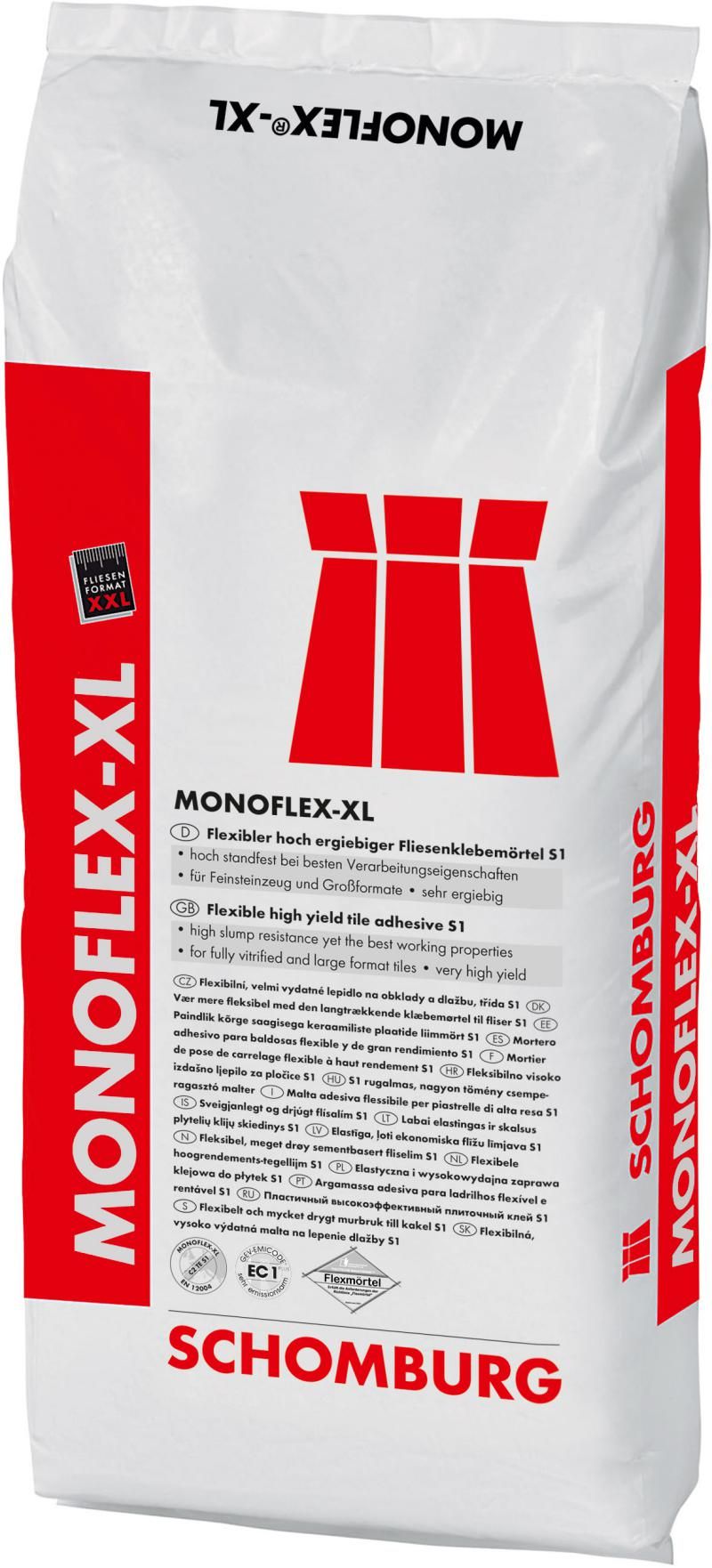 Schomburg MONOFLEX-XL Moderner Flexmörtel - 25 Kg