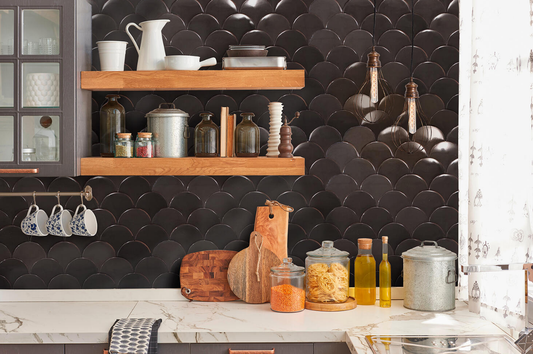 Ceramica Estilker – Mystic Black 6,3x12,5 cm | Wandfliese Spiegel-Effekt Schwarz