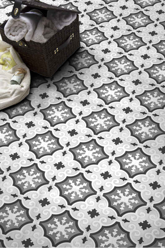 Ceramica Estilker – Velvet Lava 20x20 cm | Dekorfliese Anthrazit Rost-Optik