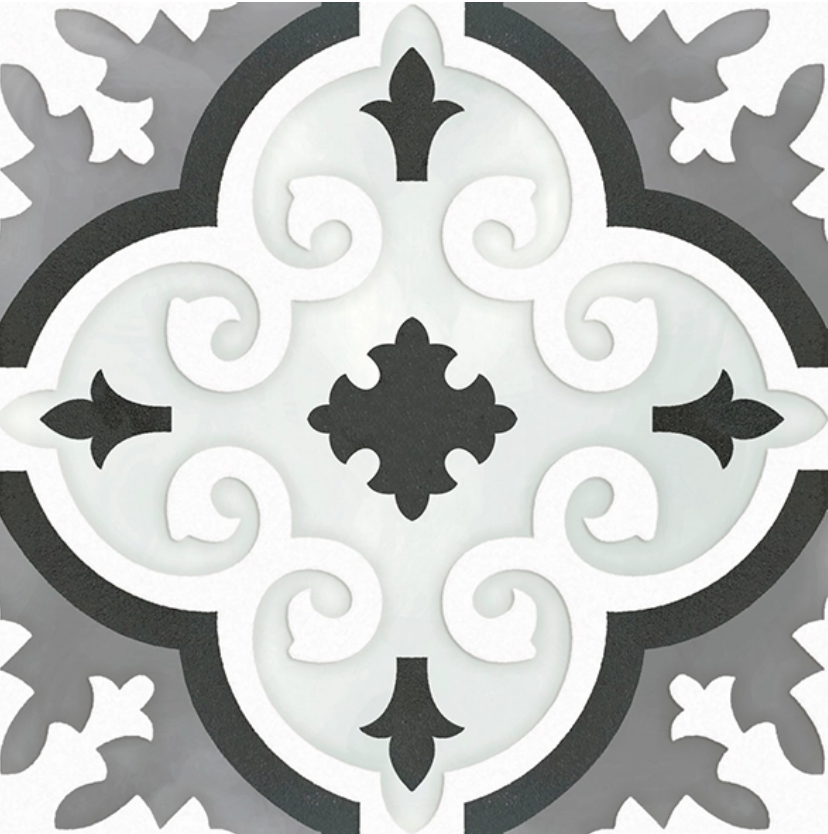 Ceramica Estilker – Velvet Lava 20x20 cm | Dekorfliese Anthrazit Rost-Optik