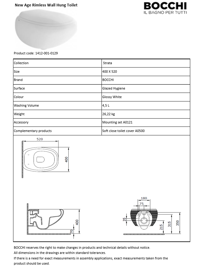 Strata Wand-WC – Ansicht 2