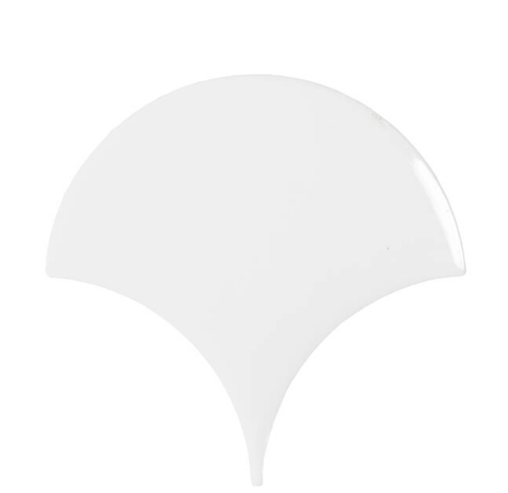 Ceramica Estilker – Mystic White 6,3x12,5 cm | Wandfliese Spiegel-Glanz Weiß