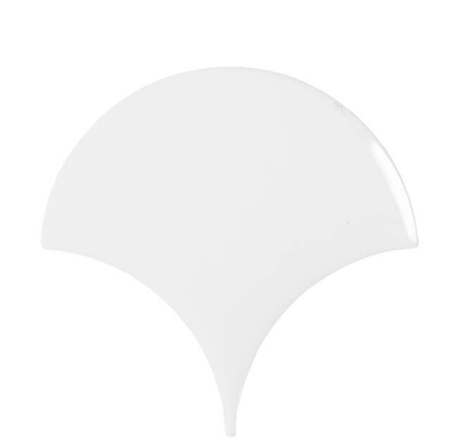Ceramica Estilker – Mystic White 6,3x12,5 cm | Wandfliese Spiegel-Glanz Weiß