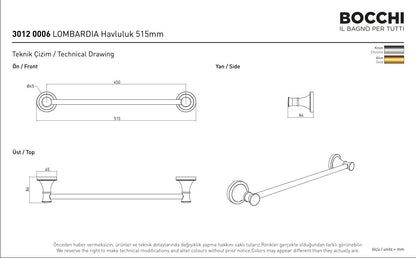 Lombardia Handtuchhalter