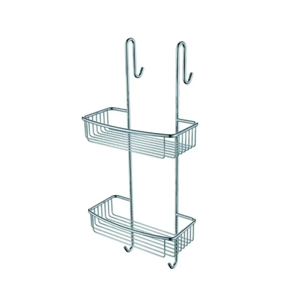 Duschregal Duschablage aus Draht Materialhalter Doppelgehäuse