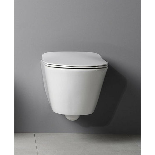 AVVA Hänge-WC randlos mit Bidet-Anschluss