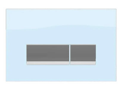 Vivente Betätigungsplatte, Zweimengentechnik, Glas