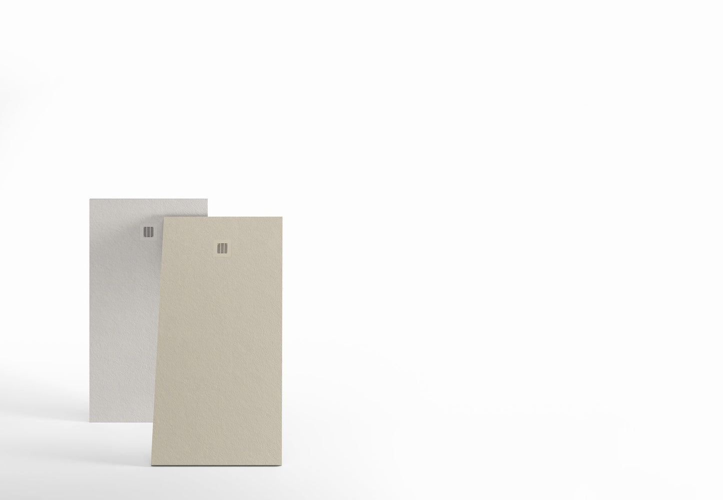 Hidrobox Mineralguss Duschwanne Serie One (Microtex®) (Bianco)