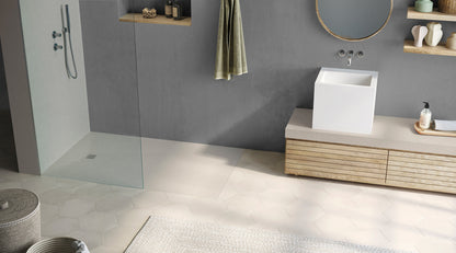 Hidrobox Mineralguss Duschwanne Serie One (Microtex®) (Bianco)