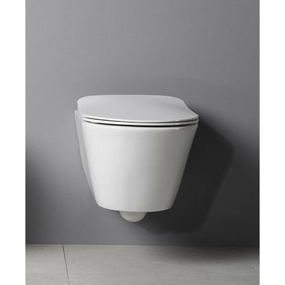 AVVA Wand-WC randlos mit Bidet-Anschluss – Ansicht 1